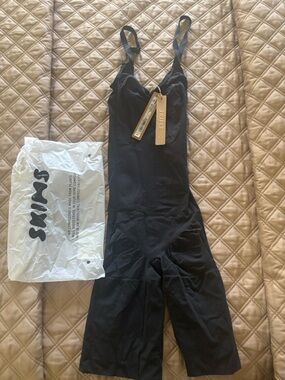 SKIMS Black Sculpting Shaping Bodysuit